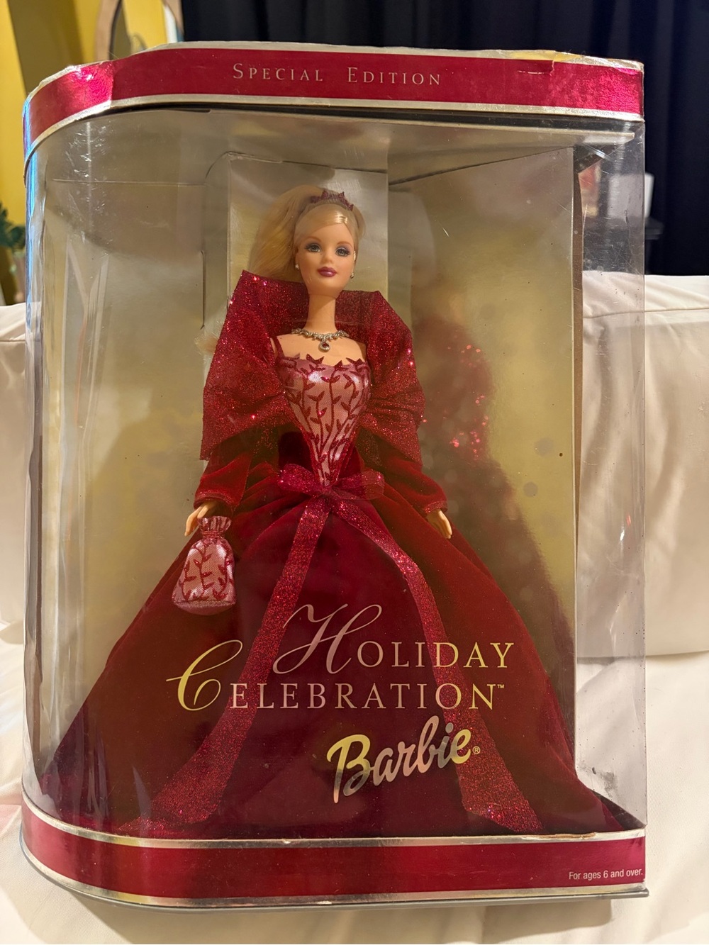 Vintage Mattel 2002 Special Edition Holiday Celebration Barbie
